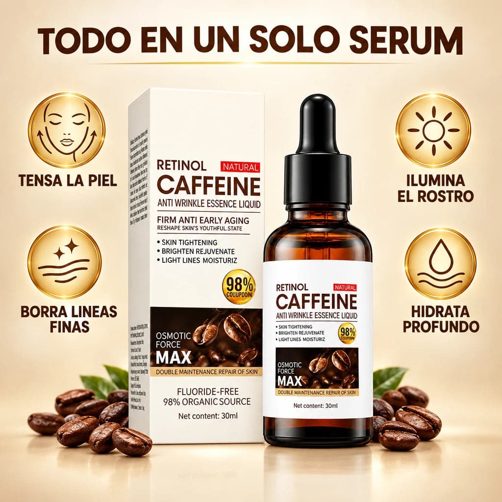 Serum Retinol Cafeina Antiarrugas 30ml — 4