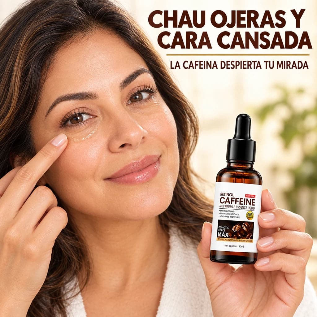 Serum Retinol Cafeina Antiarrugas 30ml — 5