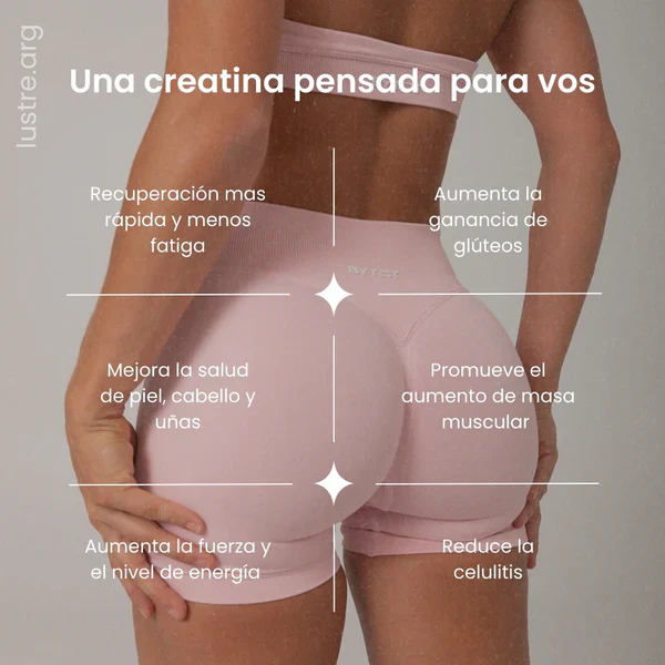LUSTRE®- CREATINA+ COLÁGENO