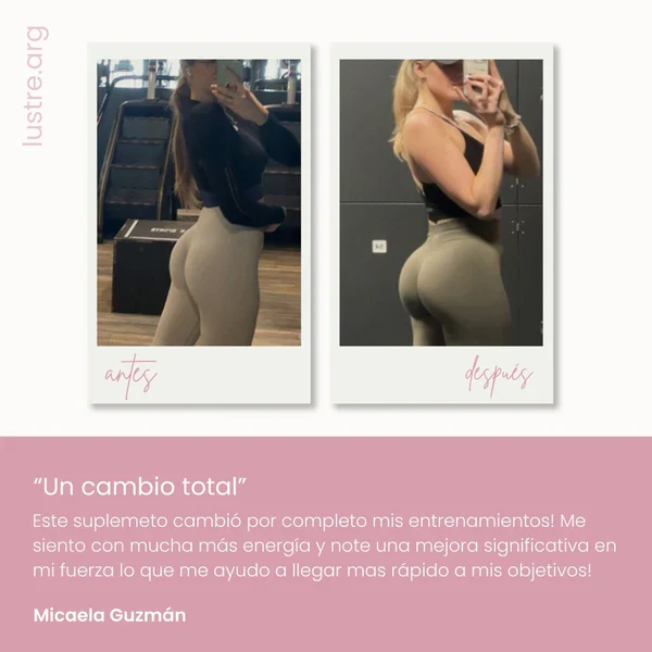 LUSTRE®- CREATINA+ COLÁGENO