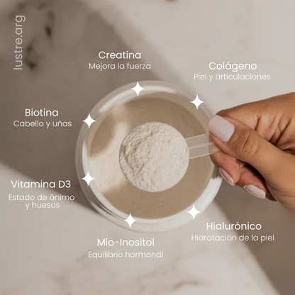 LUSTRE®- CREATINA+ COLÁGENO