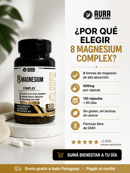 8 MAGNESIUM COMPLEX 120 CAPS