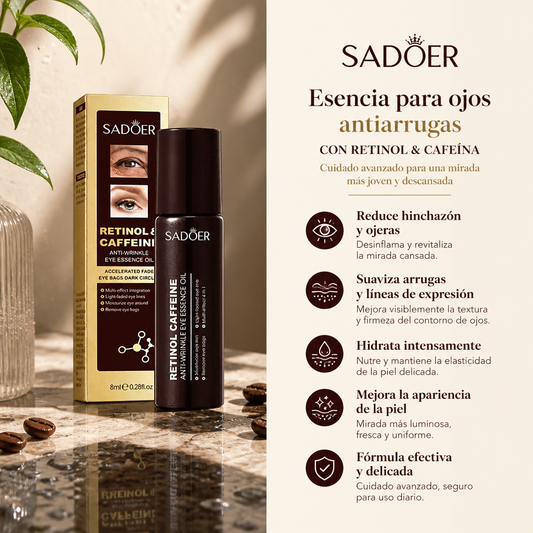 Stick Antiarrugas para Ojeras (Retinol + Cafeína)