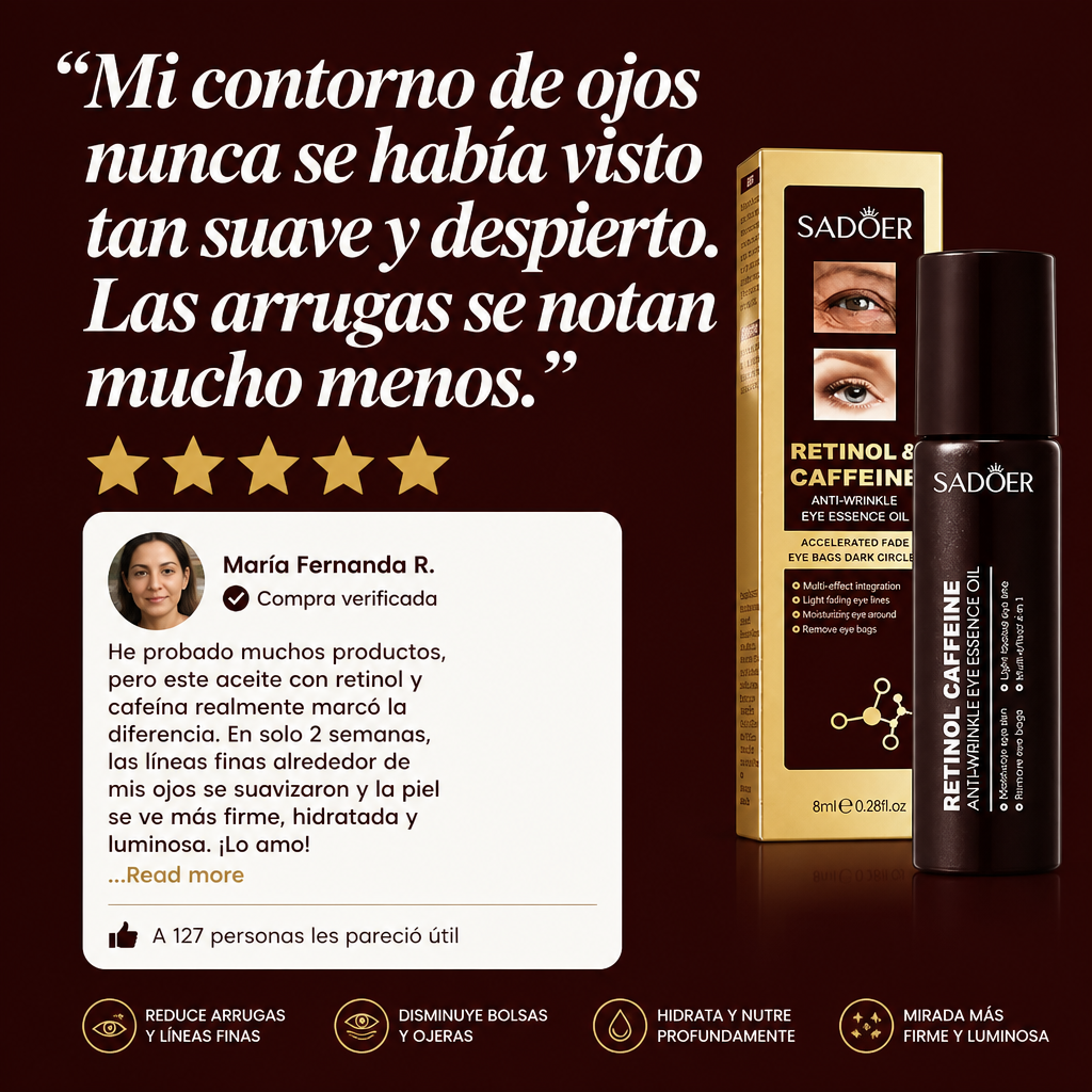 Stick Antiarrugas para Ojeras (Retinol + Cafeína)