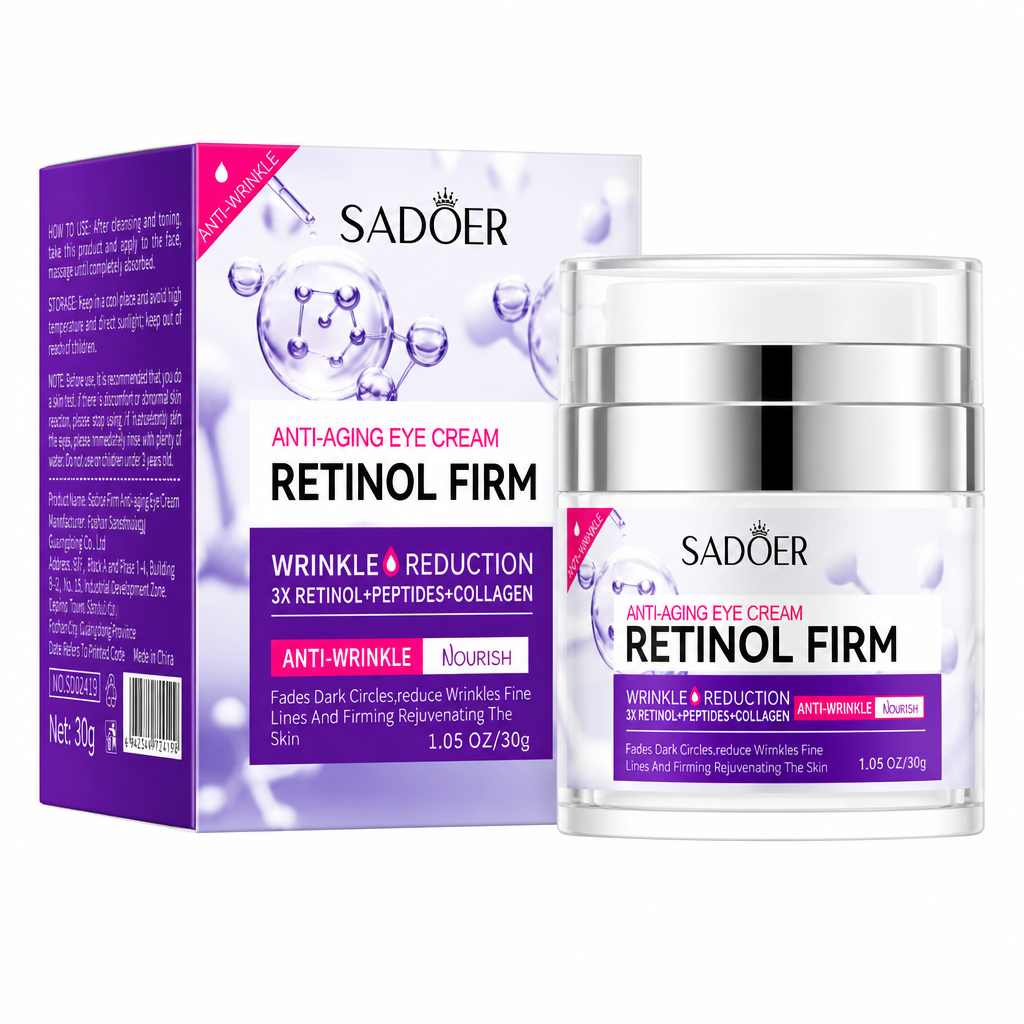 Crema Reafirmante Sadoer con Retinol para Ojos