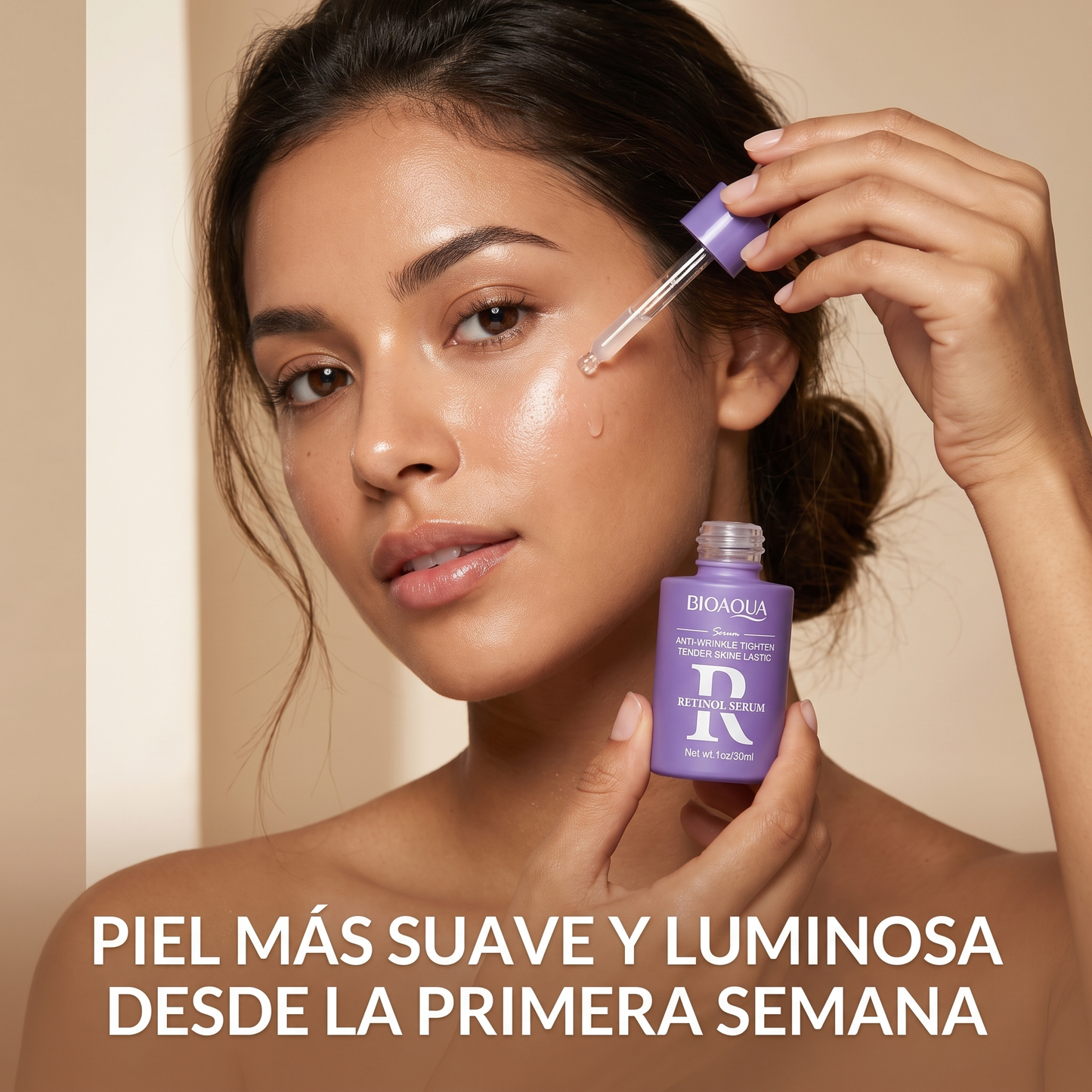 Sérum Facial Bioaqua Retinol 30ml (Efecto Anti-Edad)
