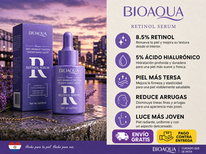 Sérum Facial Bioaqua Retinol 30ml (Efecto Anti-Edad)