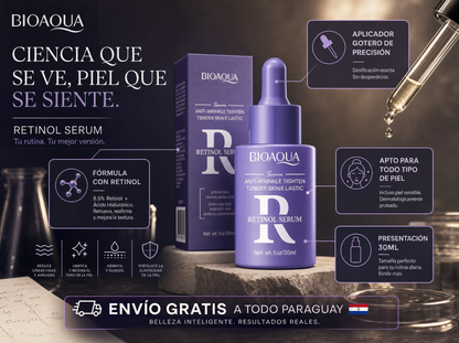 Sérum Facial Bioaqua Retinol 30ml (Efecto Anti-Edad)