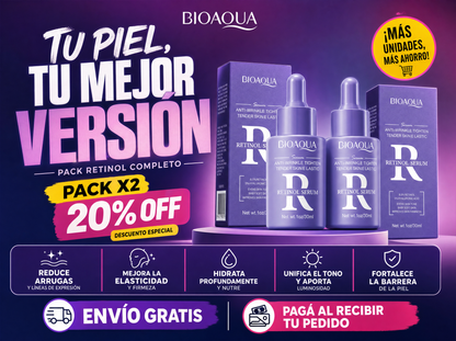 Sérum Facial Bioaqua Retinol 30ml (Efecto Anti-Edad)