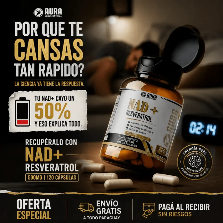 NAD+ Resveratrol 500mg 120 Caps