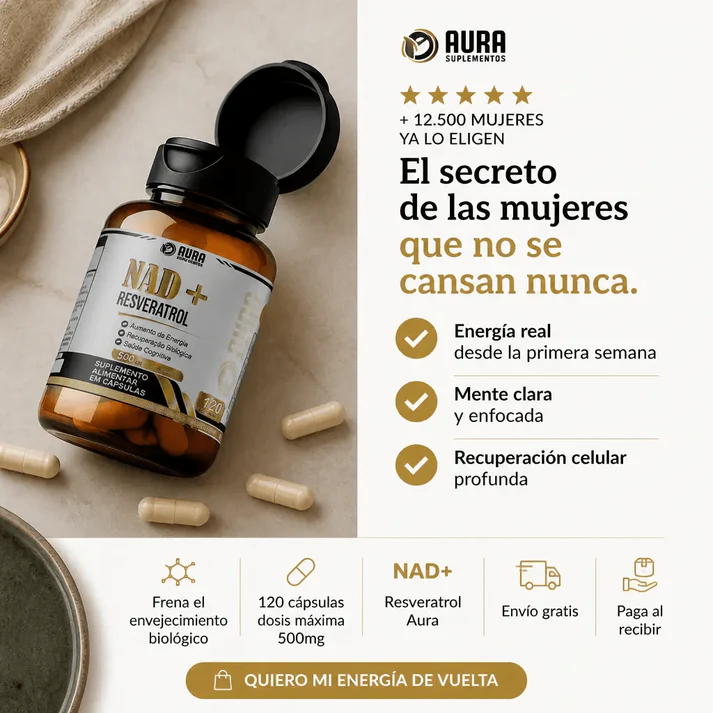 NAD+ Resveratrol 500mg 120 Caps