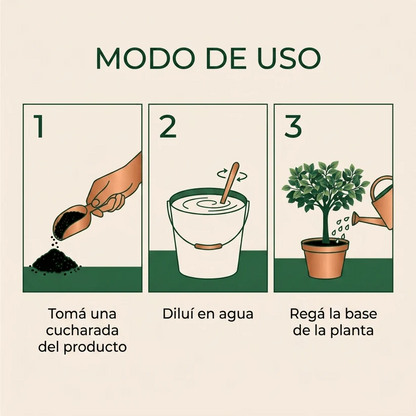 Viresta Activador de Suelo 500g – Abono Natural para Plantas y Cultivos