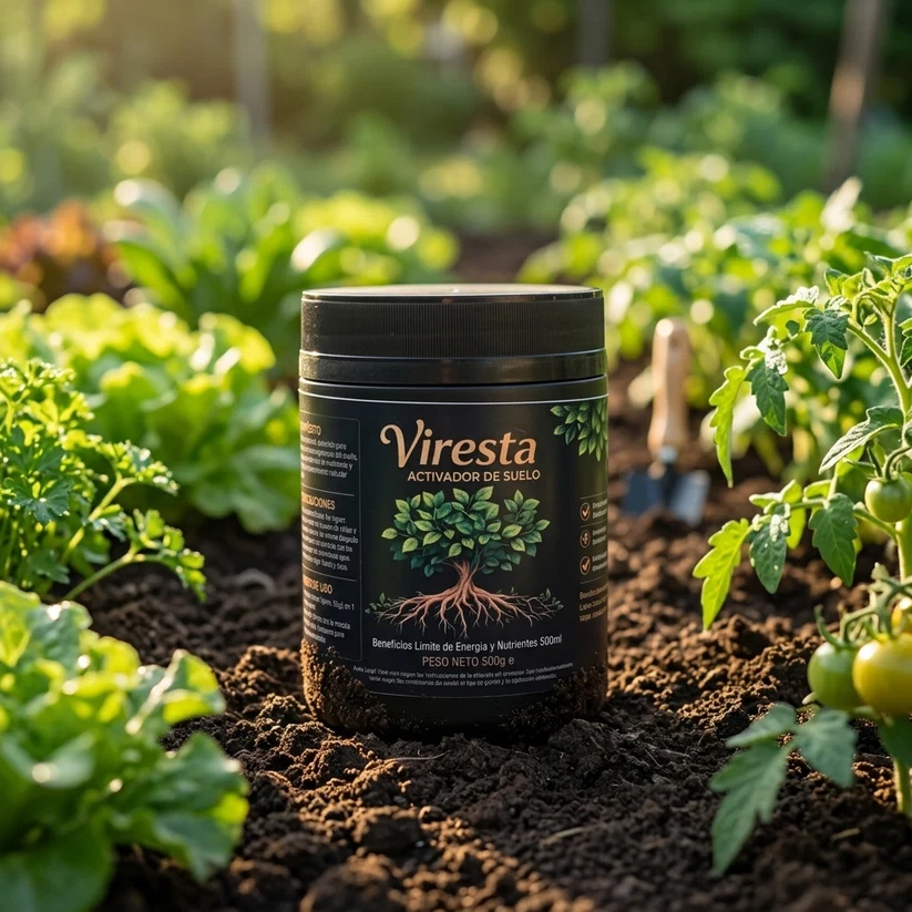 Viresta Activador de Suelo 500g – Abono Natural para Plantas y Cultivos