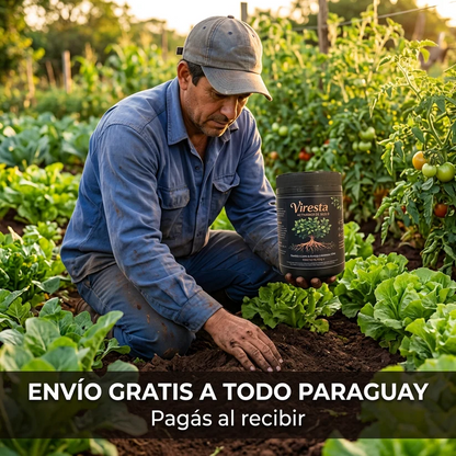 Viresta Activador de Suelo 500g – Abono Natural para Plantas y Cultivos